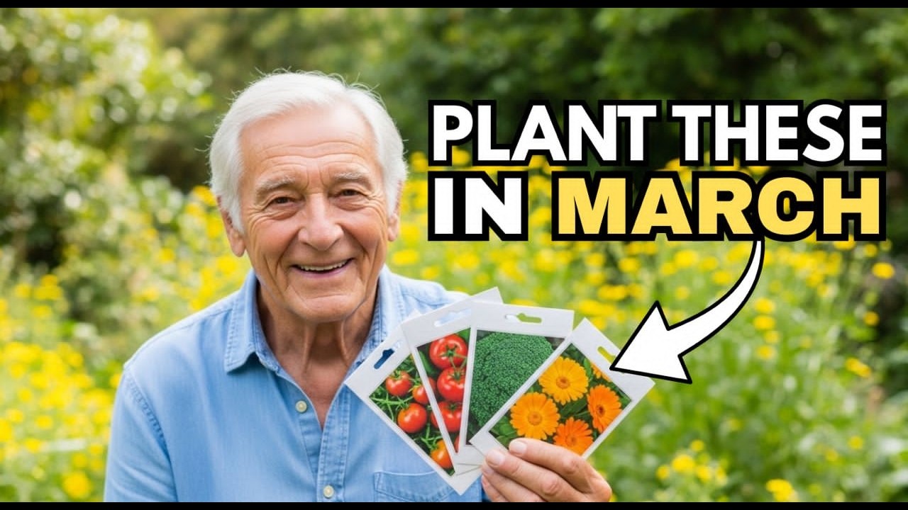 14 культур, которые было бы глупо не посадить в марте!