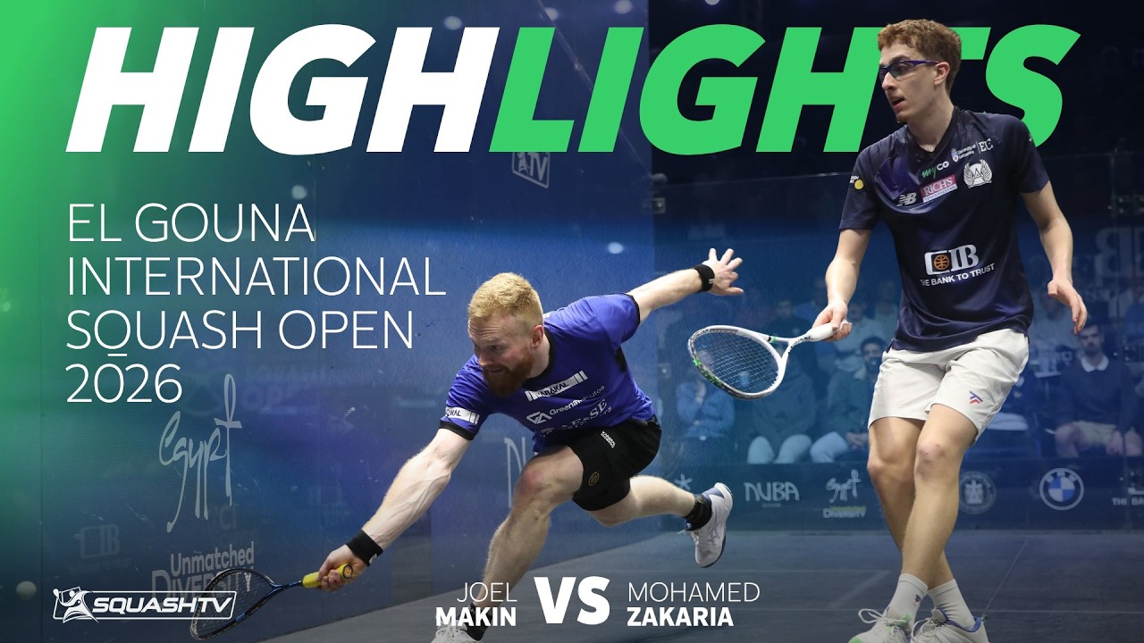 🏴󠁧󠁢󠁷󠁬󠁳󠁿 Makin kontra Zakaria 🇪🇬 | El Gouna International 2026 | NAJWAŻNIEJSZE MOMENTY 2. RUNDY