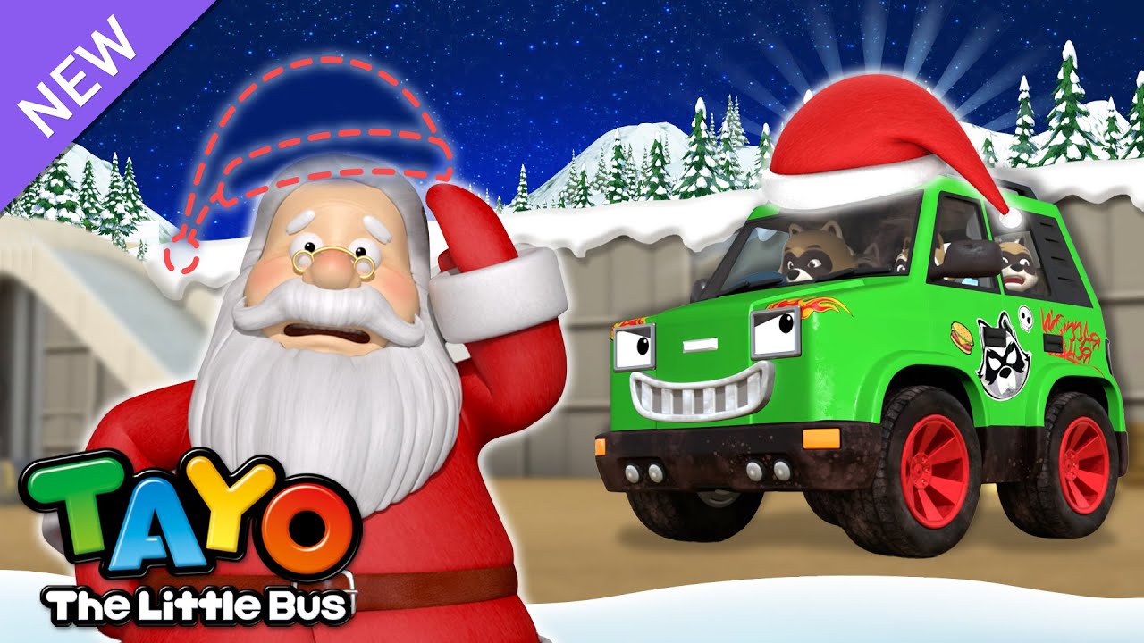 NUEVO🎅¡El sombrero de Papá Noel desapareció! | Canción de Navidad para niños | Tayo Español