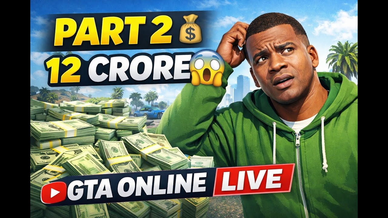 🔴GTA Online Part 2 🔥 | New Player Money Grind 💰 | LIVE