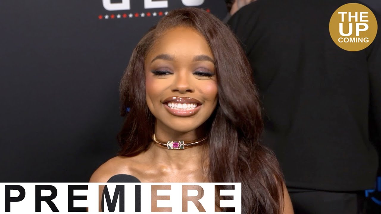 Marsai Martin interview at G20 world premiere in Los Angeles: Filming in Cape Town  & African talent