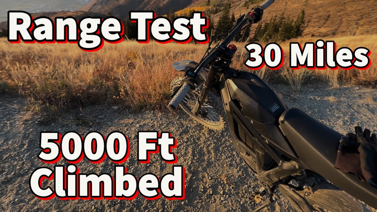 Talaria Sting Range Test! Better than Sur Ron?