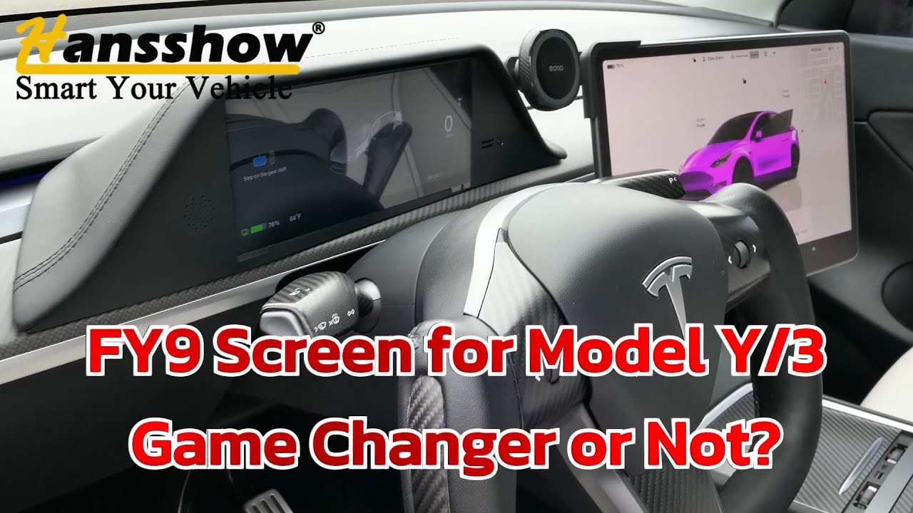 Hansshow FY9 Display: A Game Changer for Tesla Owners? Watch This First