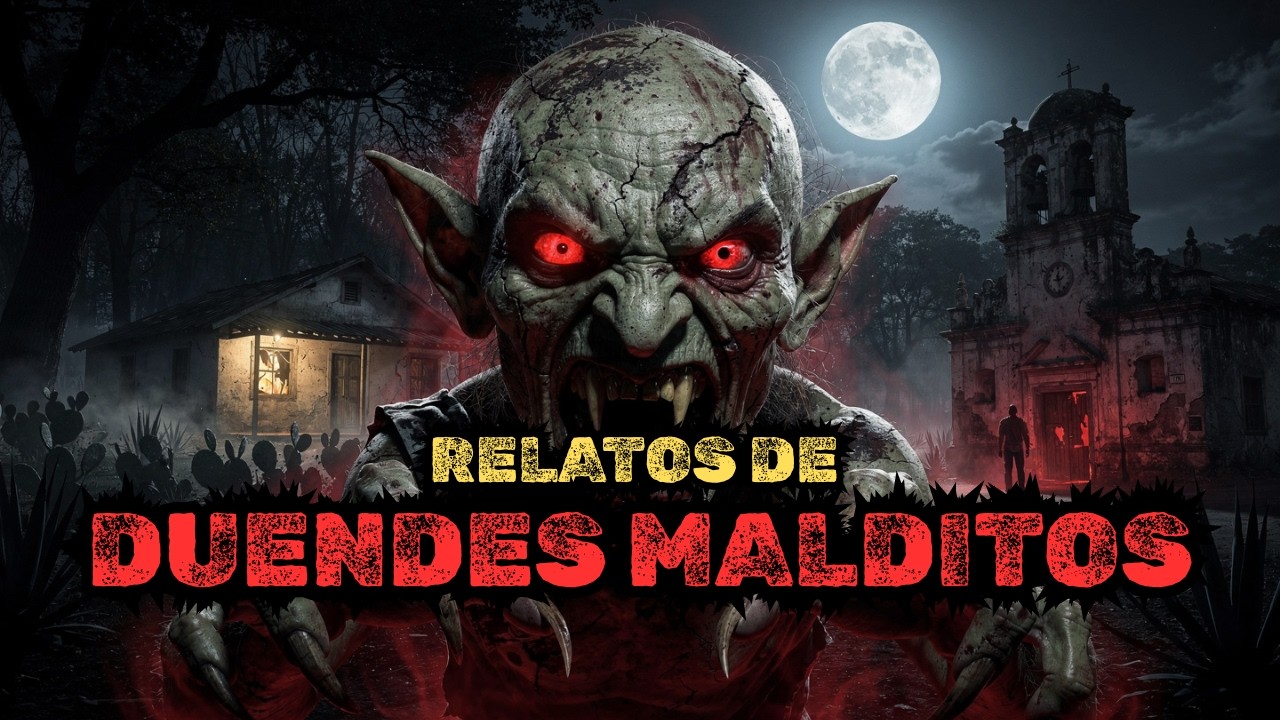RELATOS DE DUENDES MALDITOS EN M&Eacute;XICO QUE NO TE DEJAR&Aacute;N DORMIR #relatosdeterror #duendes #paranormal