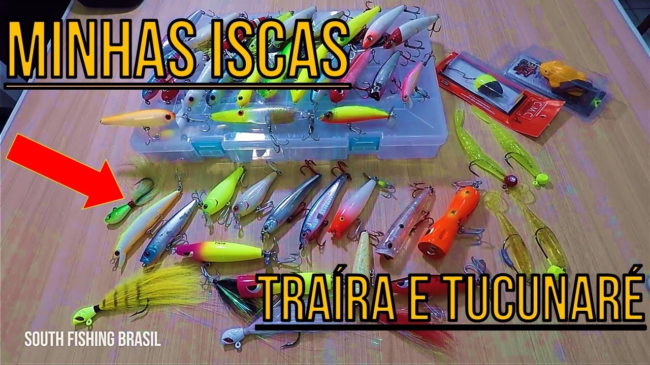 #43 - ISCA PRA TRAÍRA E TUCUNARÉ - TOP ISCAS PRA TRAÍRA E TUCUNARÉ