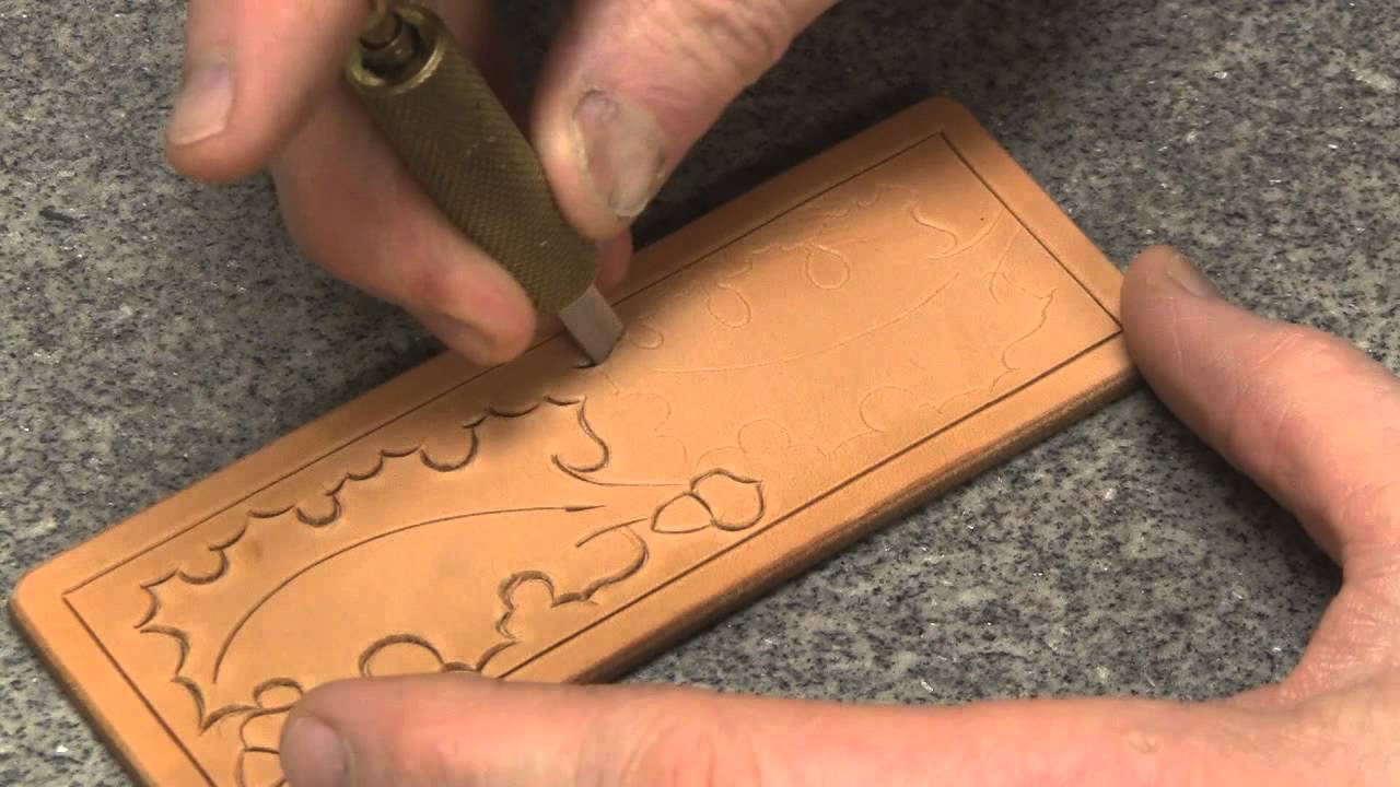 Leathercraft: Carving Leather Part 2 With Leather Crafter and Saddle Maker Bruce Cheaney Tutorial