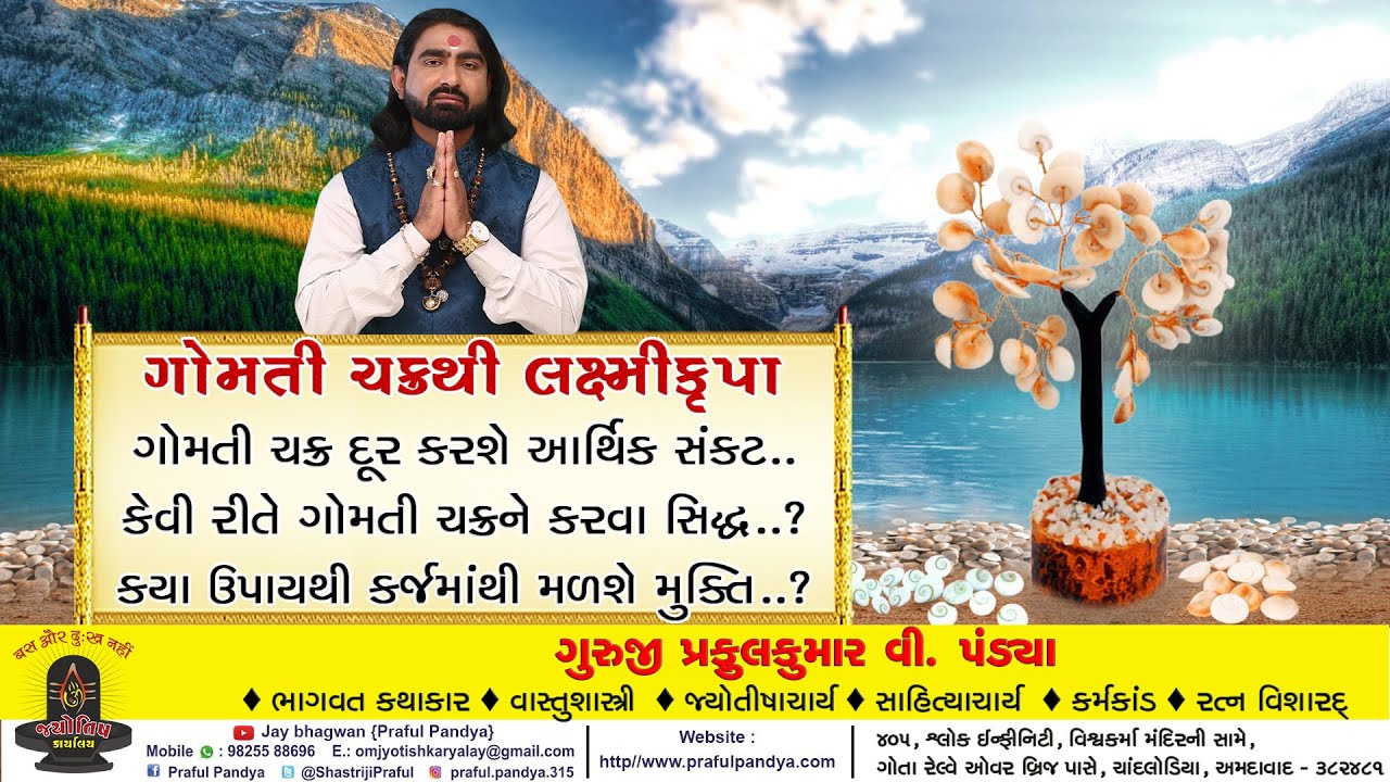 ગોમતી ચક્ર/gomti chakra/karj mathi mukti melavava mate karo gomti chakrano saral upay
