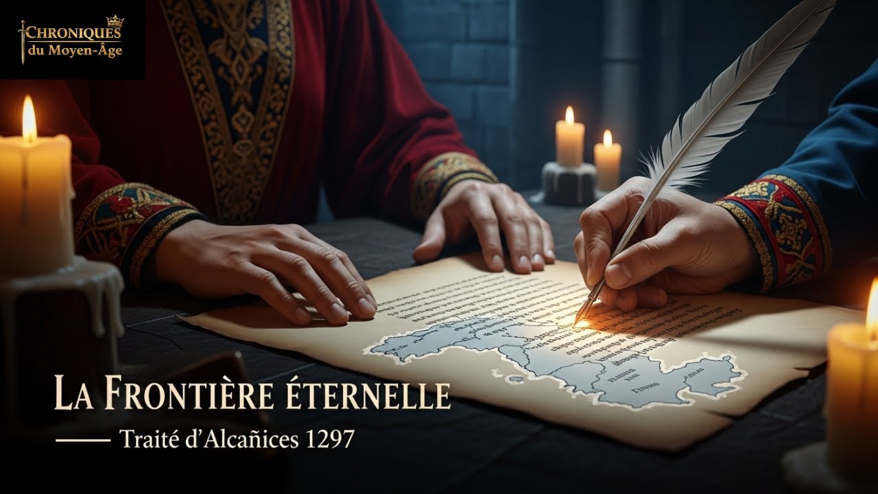 Le Trait&eacute; d'Alca&ntilde;ices (1297) - La Fronti&egrave;re la Plus Ancienne d'Europe - Chroniques du Moyen-&Acirc;ge
