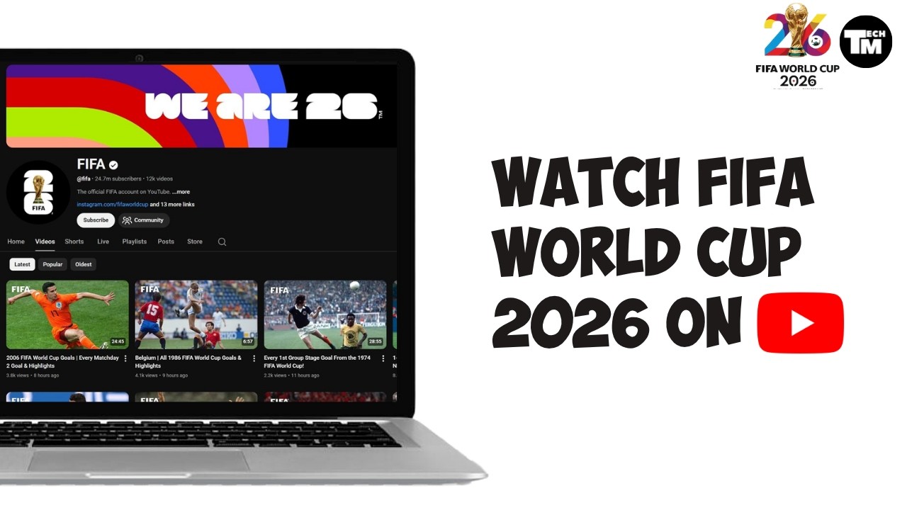 Как смотреть Чемпионат мира по футболу FIFA на YouTube (полное руководство 2026)