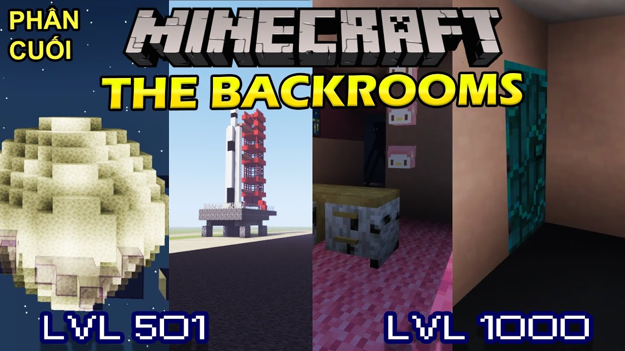 Minecraft: The Backrooms (S01E05) Phần Cuối | Level 501-1000 (Normal Levels only)