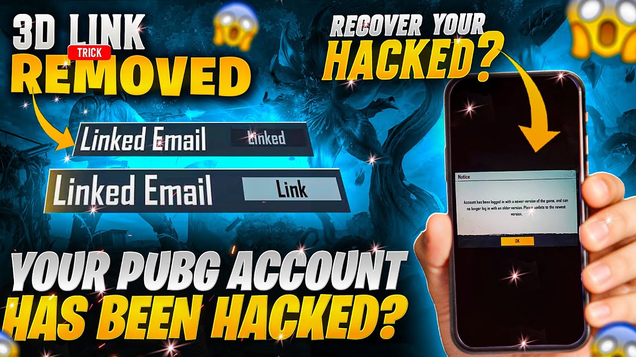 IMPORTANT ISSUE! Recover Your Hacked Account | Link Wash Solution | PUBGM 