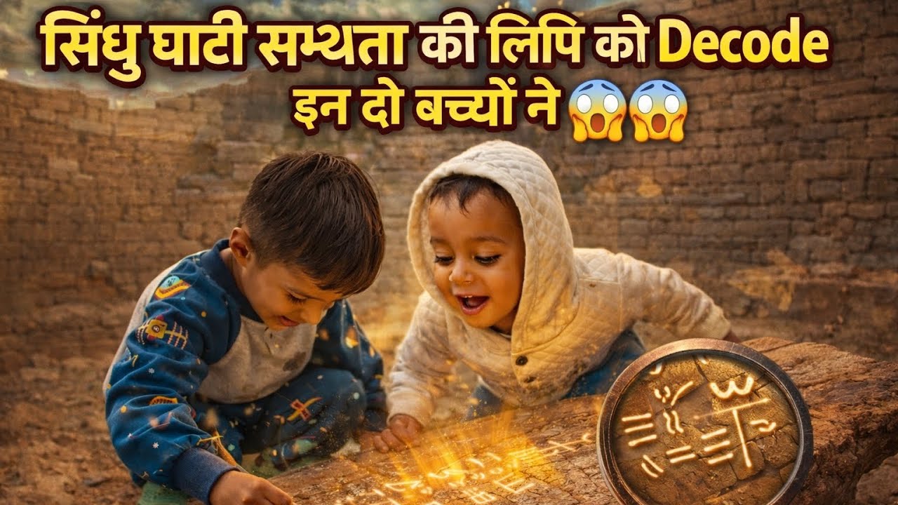 सिंधु घाटी सभ्यता की लिपि को Decode किया दो बच्चों ने 😱😱😱 // Indus Civilization Language decode 