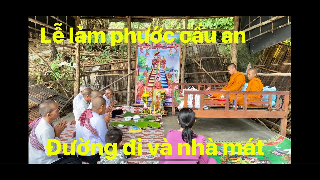 Lễ làm phước cầu an hồi hướng đường đi và nhà mát trên núi Cô Tô, 