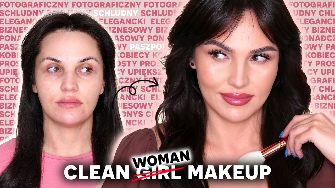 makijaż kosmetykami KT&Oacute;RE JUŻ MASZ 😏 | clean girl/woman makeup ✨