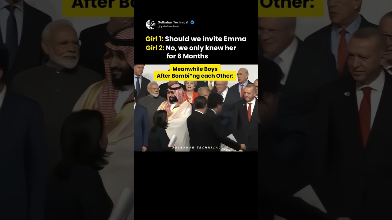 World Leaders Be Like: Bro, Let&rsquo;s Be Friends!