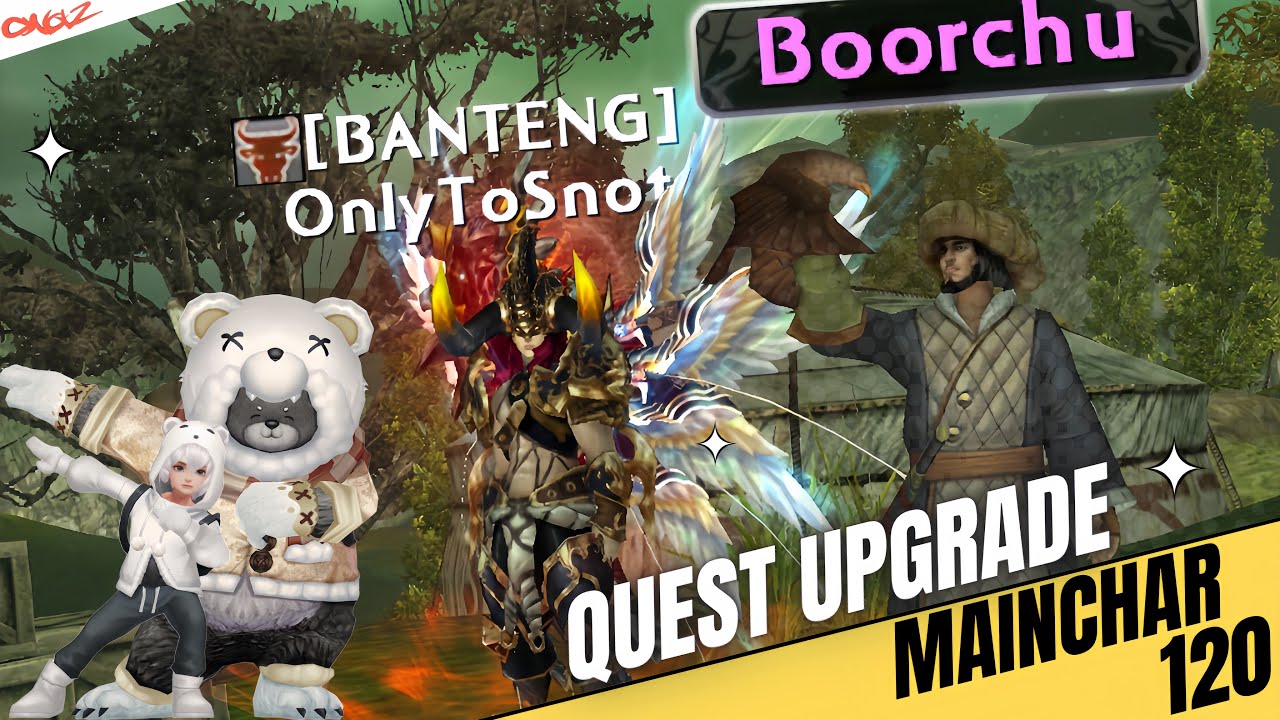 QUEST MAIN CHAR LEVEL 120 SANGAT GAMPANG❗❗❗ - Atlantica Rebirth Indonesia
