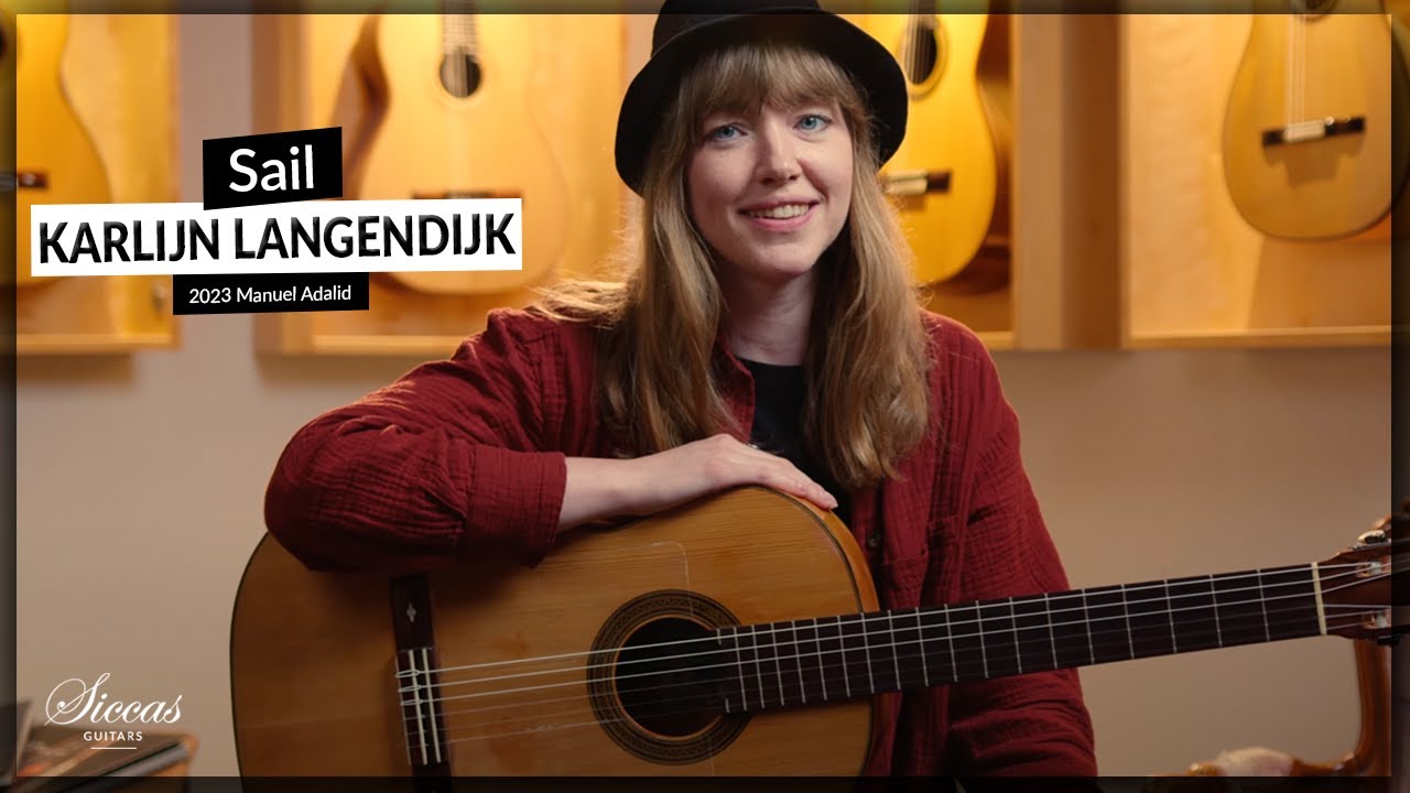 Karlijn Langendijk plays Sail on a 2023 Manuel Adalid Classical Guitar