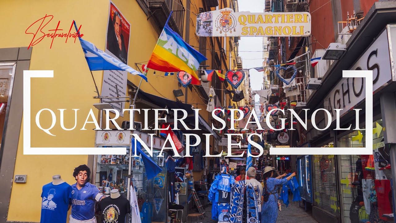 Naples Italy walkthrough Spanish Quarter Quartieri Spagnoli