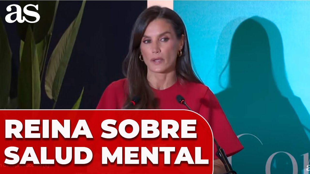 La REINA LETIZIA señala el papel de la LECTURA para verbalizar los problemas de SALUD MENTAL