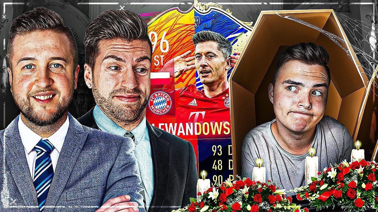 Die DEMÜTIGUNG des NoHandGaming 😂😱 96 LEWANDOWSKI Headliner Squad Builder Battle !! FIFA 20