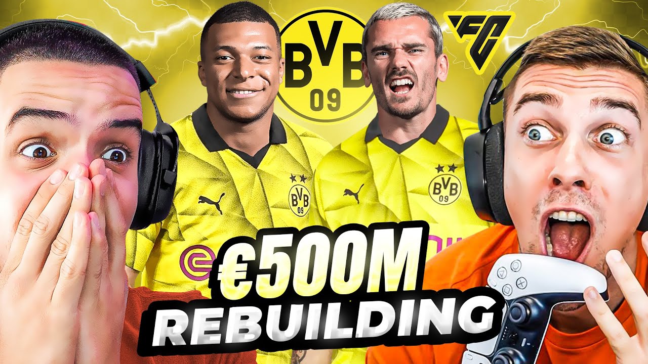 NEVJEROJATAN &euro;500M REBUILDING BORUSSIJE DORTMUND SA IDZOM ! EA FC 24