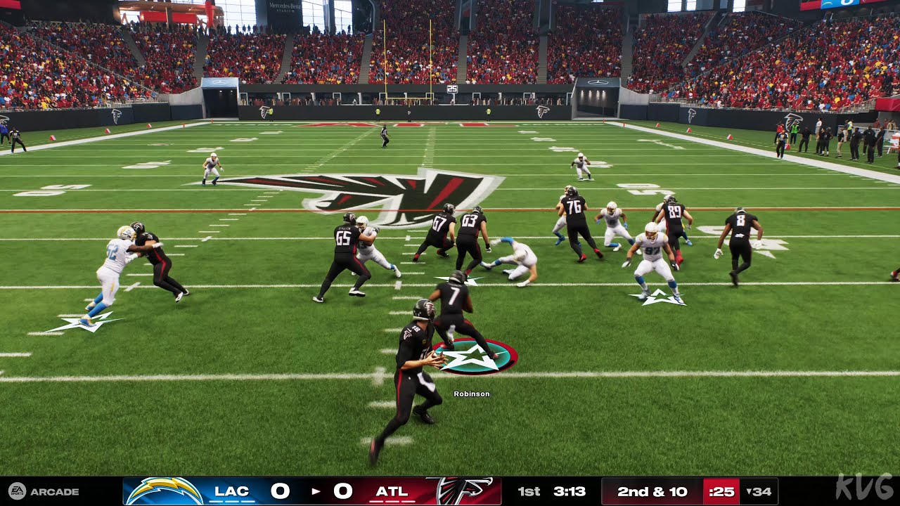 Madden NFL 25 - Los Angeles Chargers vs Atlanta Falcons - Gameplay (PS5 UHD) [4K60FPS]