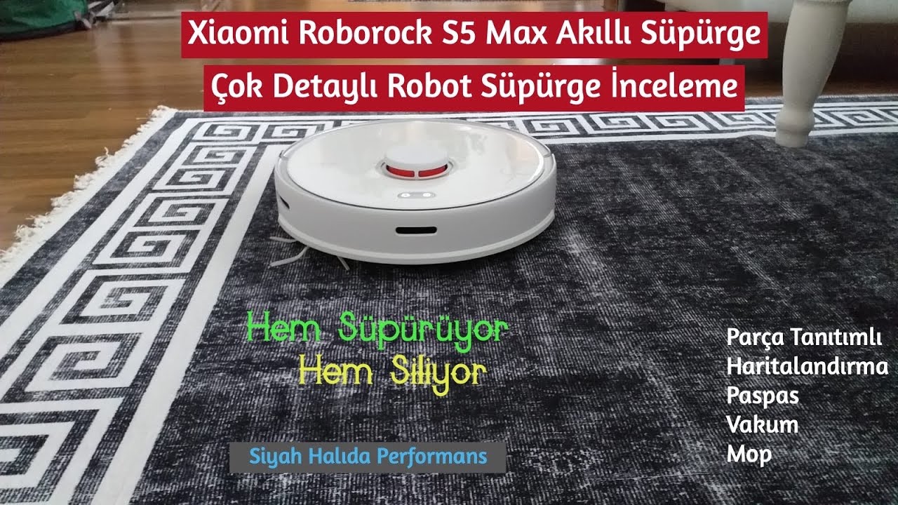 Умный пылесос Xiaomi Roborock S5 Max Подробный обзор / Roborock S5 Max Карта установки Wipe Sweep