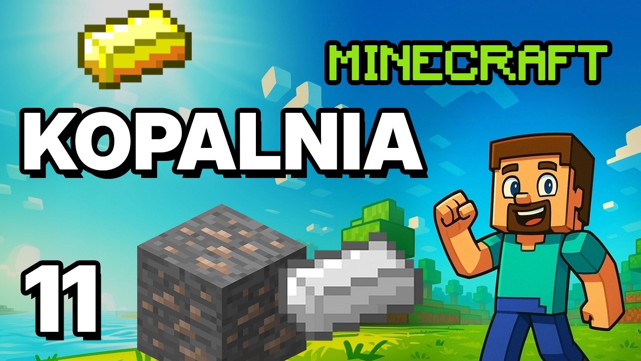 Minecraft Poradnik (#11) &ndash; Jak&nbsp;znaleźć jaskinię i&nbsp;zdobyć żelazo?