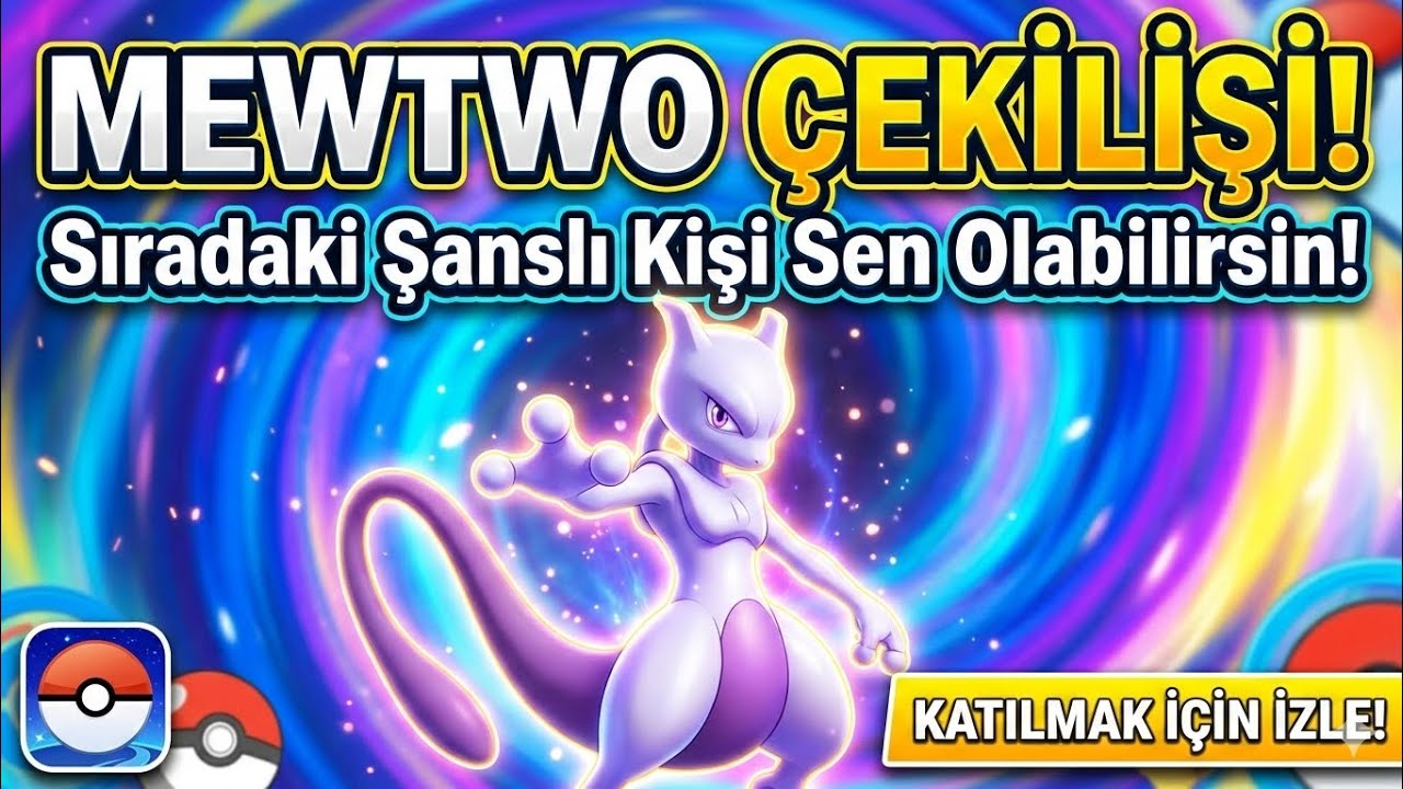 POKEMON GO MEWTWO ÇEKİLİŞİ! (Şansını Kaçırma)