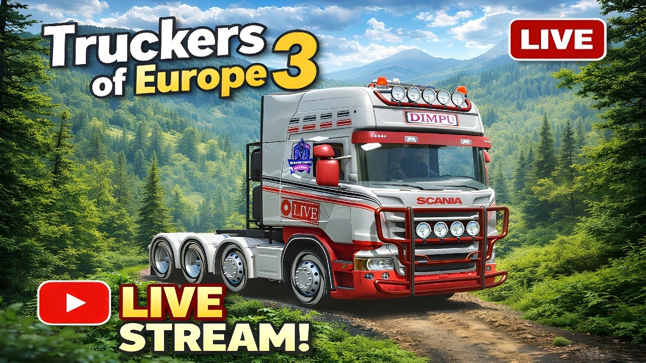 TRUCKERS OF EUROPE 3 LIVE GAMEPLAY 🔴 | Ultra Realistic Driving 