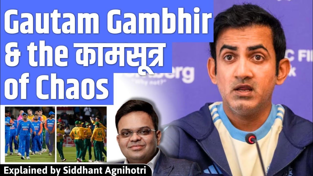 The chaos of Gautam Gambhir