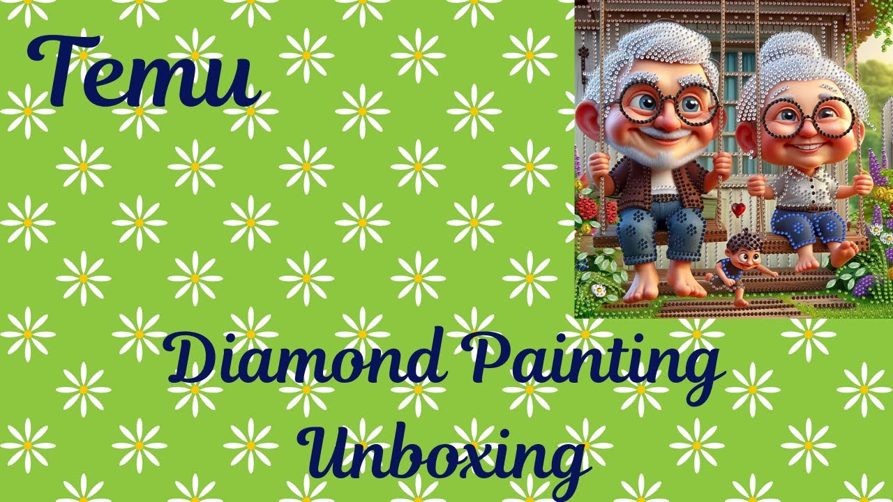 TEMU - Partial Special Shape  & Greeting Card Diamond Painting Unboxing - Diamond Art Craft Haul 93