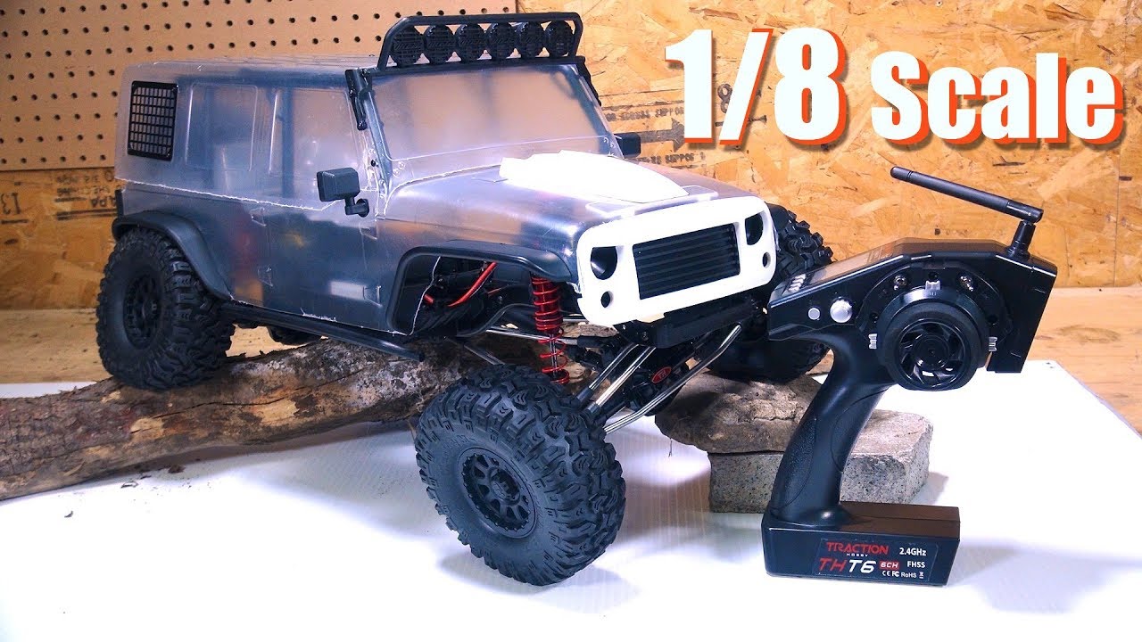 RC ADVENTURES - REDEFiNE TRAiL CRAWLiNG! Unboxing a 1/8th scale 