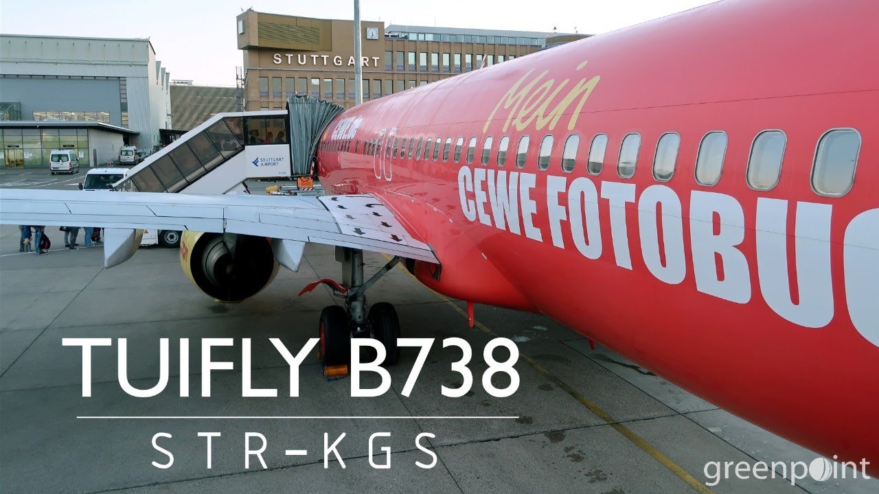 TUIfly B737-800 "CEWE AIR"✈️| Take-Off STR & Landing on Kos (KGS)