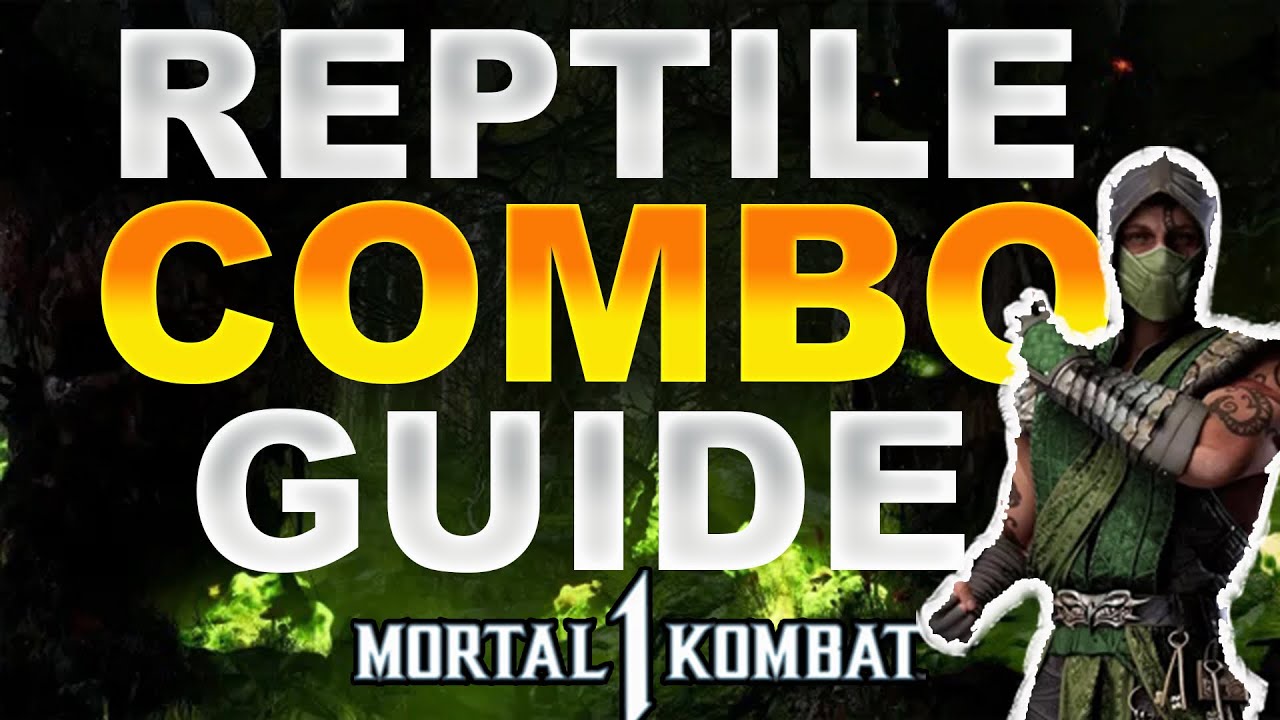 Mortal Kombat 1 REPTILE COMBOS! (STEP BY STEP GUIDE!)