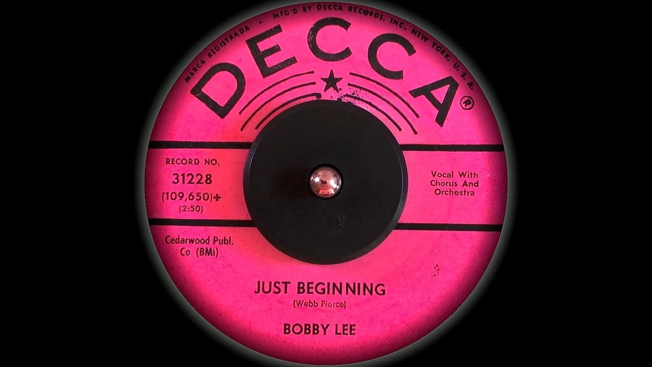 HQ Bobby Lee - Just Beginning (1961) HQ HD