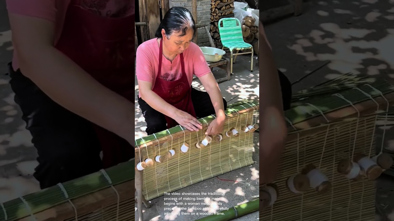 Traditional Bamboo Mat Weaving: A Timeless Craft