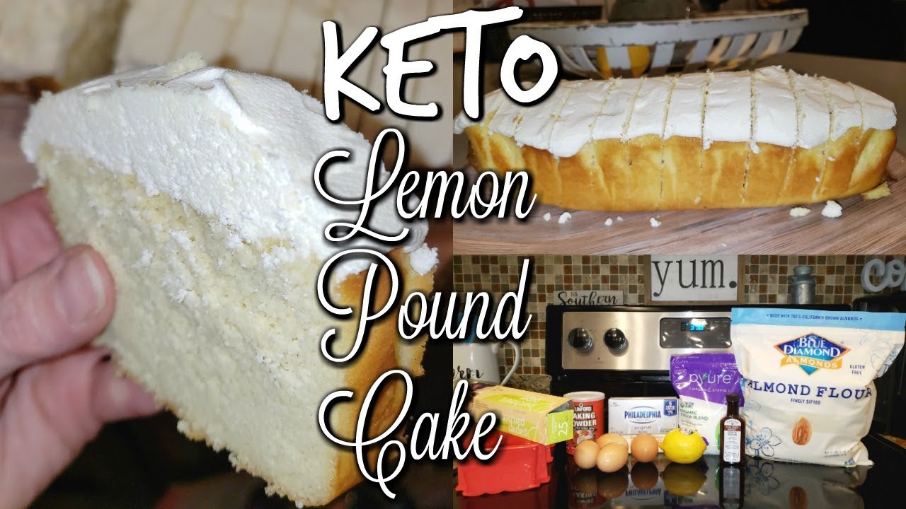 KETO LEMON POUND CAKE