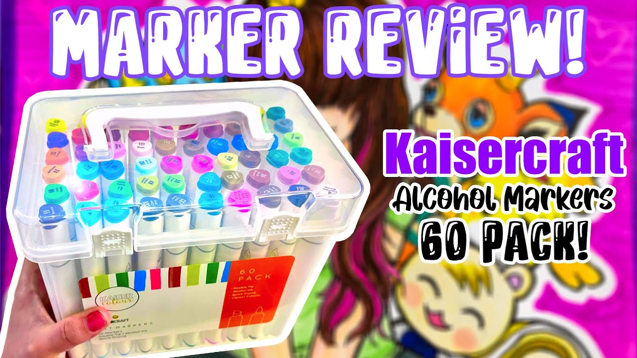 Testing Kaisercraft Art Markers! A COPIC ALTERNATIVE?!