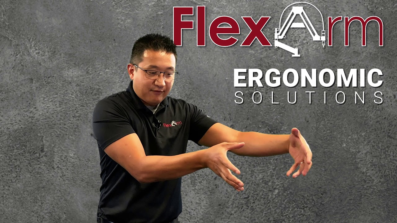 Installing HVAC Systems More Ergonomically with a FlexArm Part Manipulator Arm