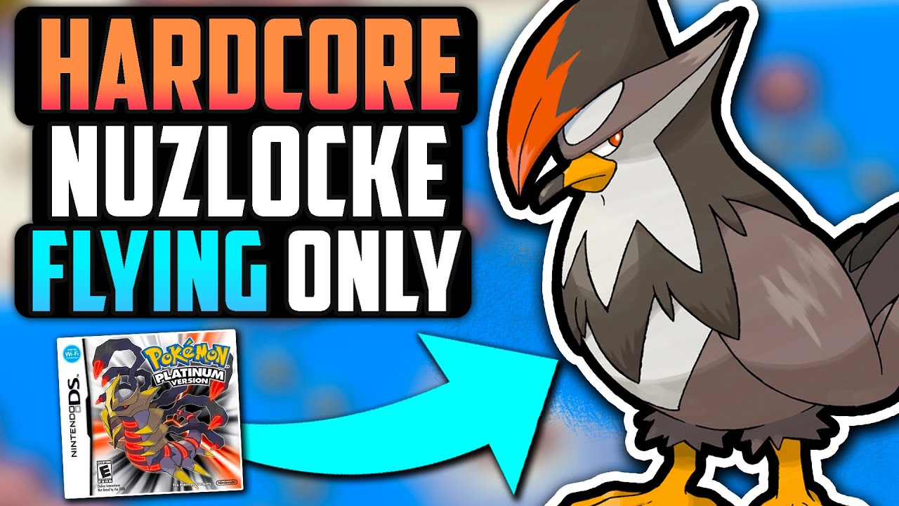 МОГУ ЛИ Я ПОБЕДИТЬ POKÉMON PLATINUM HARDCORE NUZLOCKE, ИСПОЛЬЗУЯ ТОЛЬКО ЛЕТАЮЩИЕ ТИПЫ!? (Вызов по...