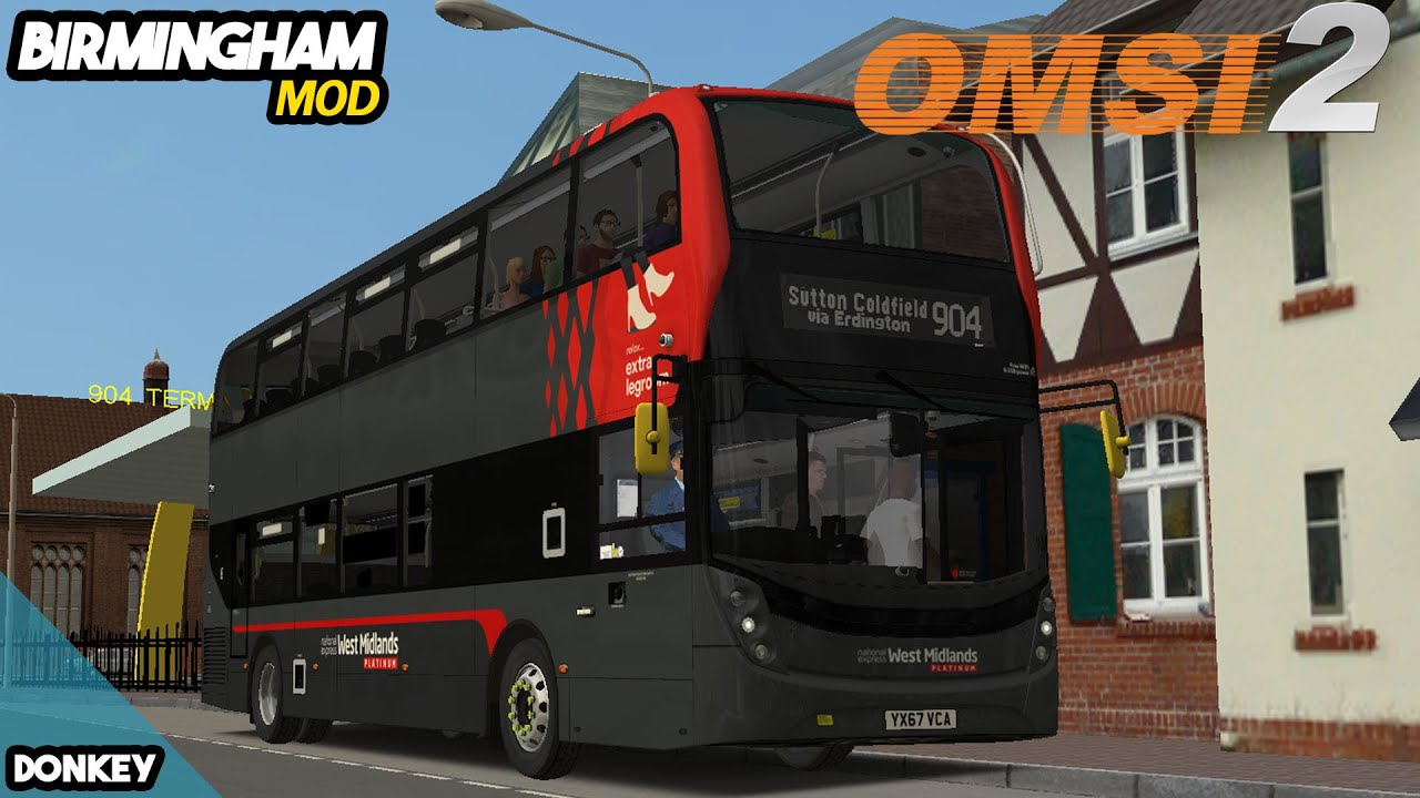 Omsi 2 - Birmingham Map - Route 904 - Enviro 400 Platinum
