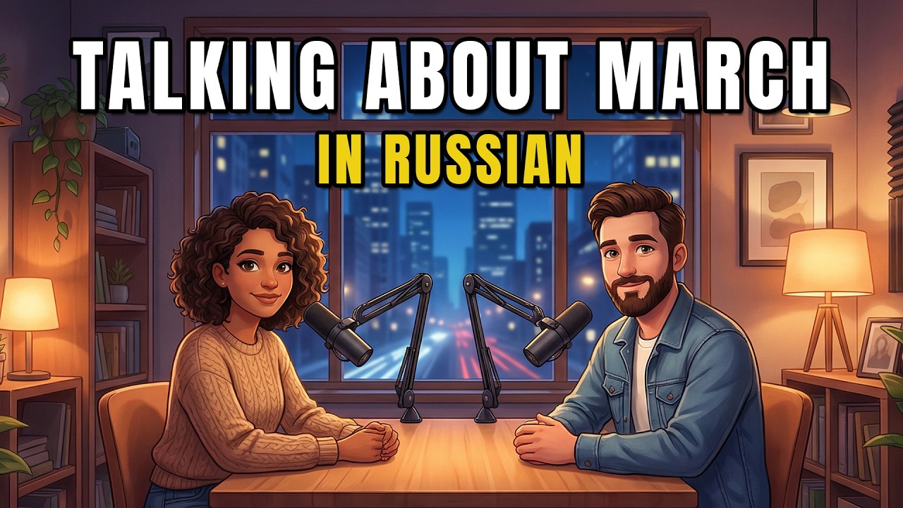 Talking About March in Russian | Easy Russian Podcast (A2)