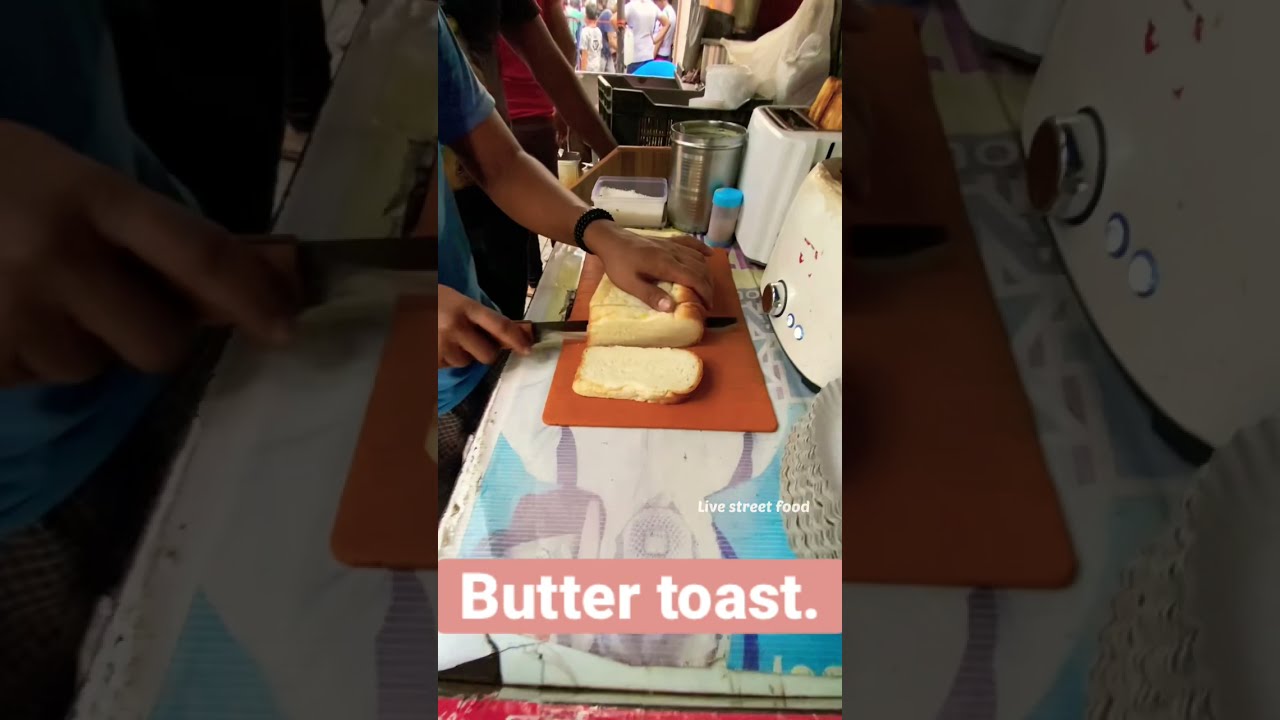 Unique Butter Toast Of Kolkata 🤩🤩 #shorts #buttertoast #streetfood