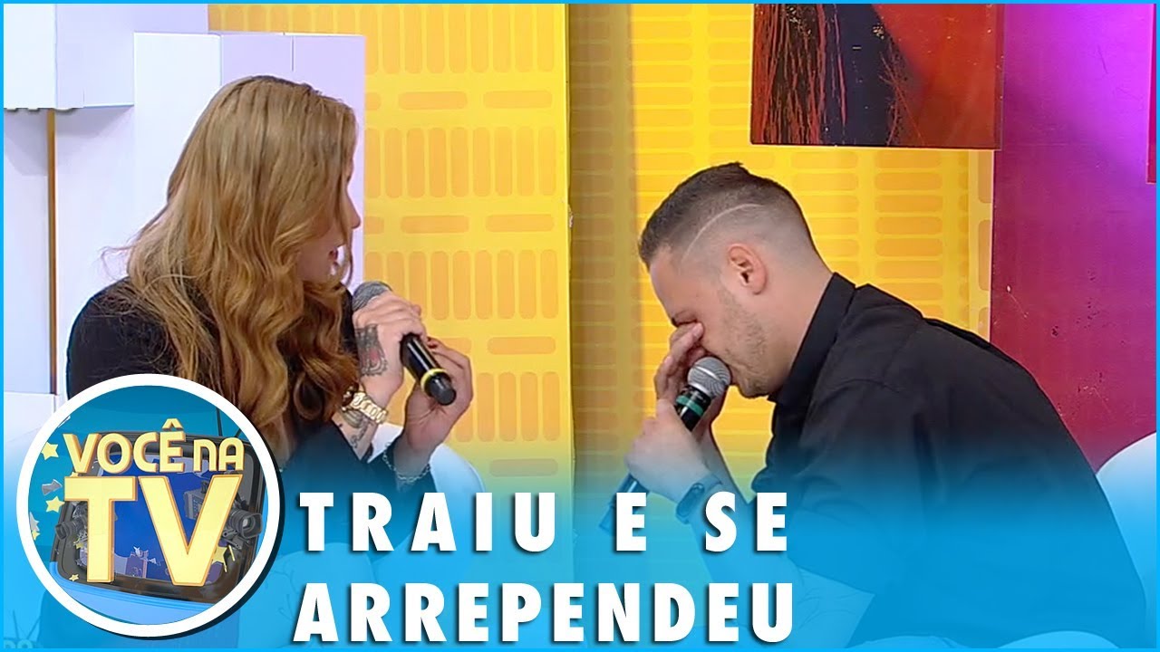 Esposa traída enquadra marido: 