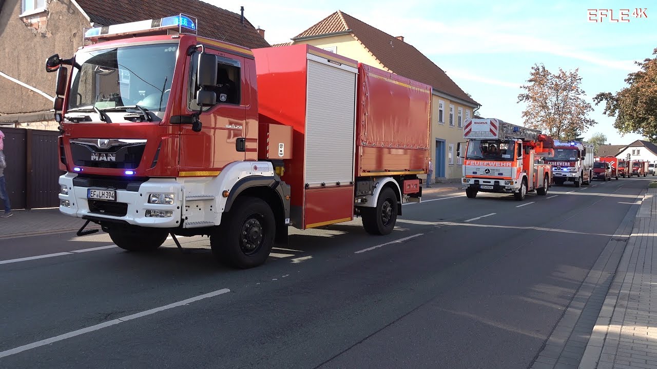 Festumzug 135 Jahre FF Erfurt-Kerspleben