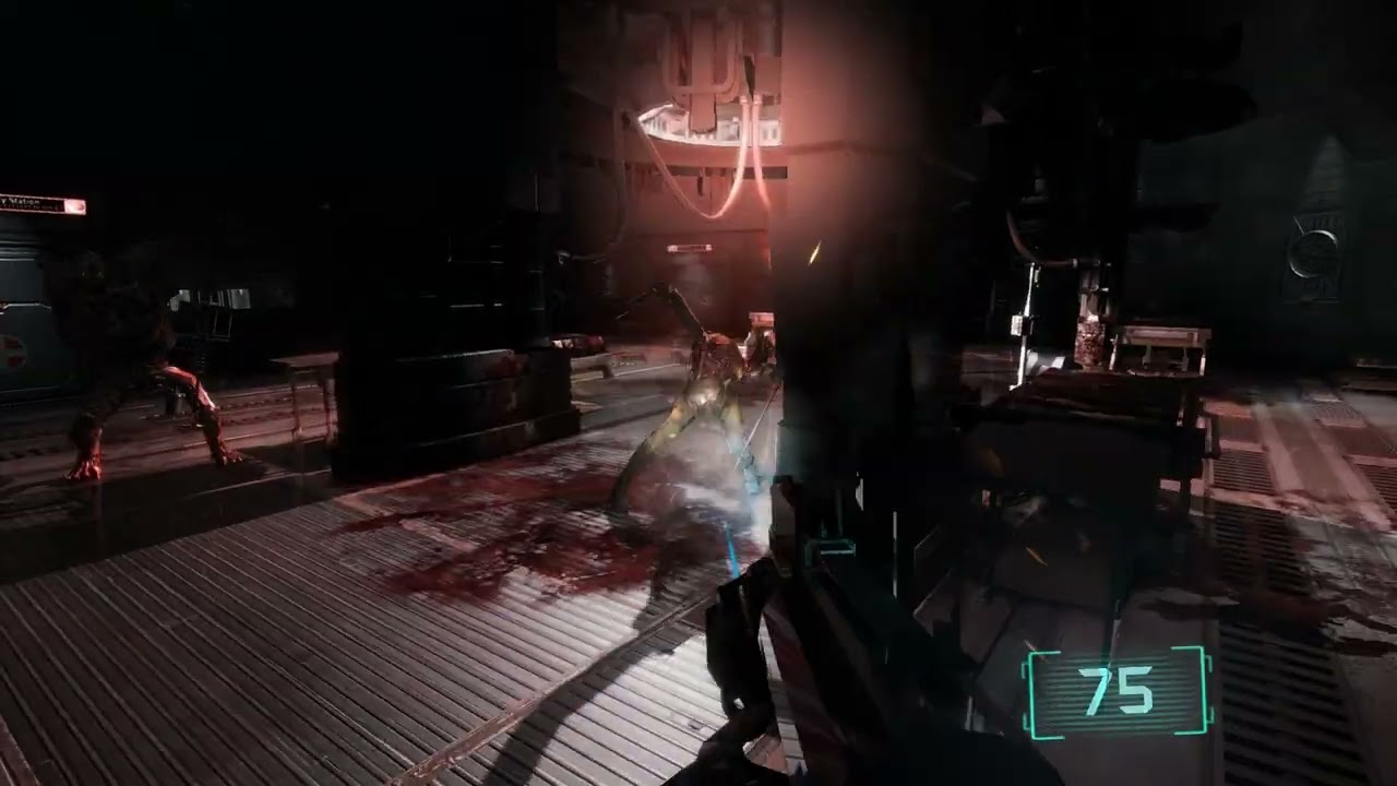 The Hunter Is Terrifying in First Person || Dead Space (2008)
