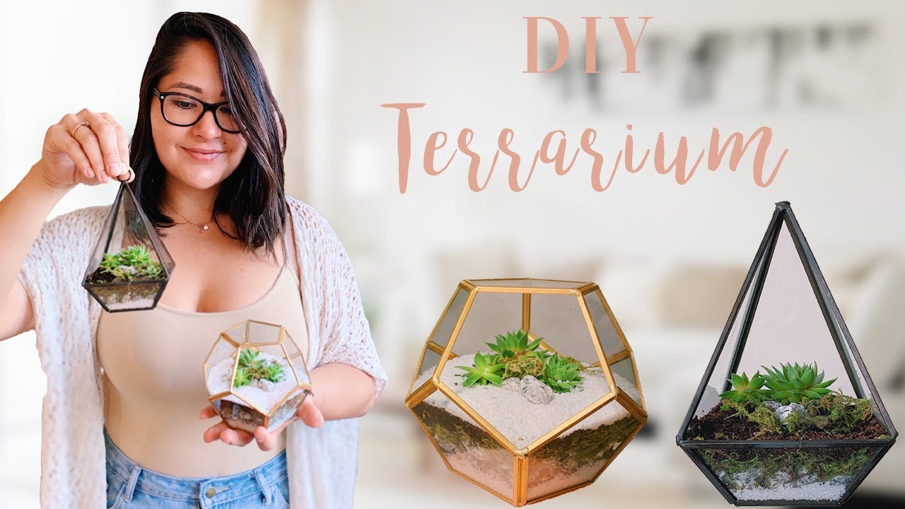 DIY SUCCULENT TERRARIUM | How to Make a Terrarium | Easy & Budget Friendly Terrarium