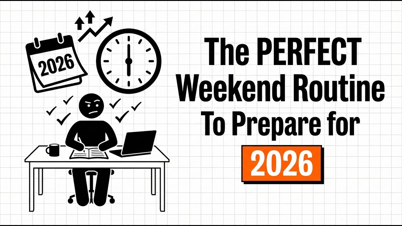 The PERFECT Weekend Routine To Prepare for 2026 ⏰ (You're Doing It Wrong! ❌)