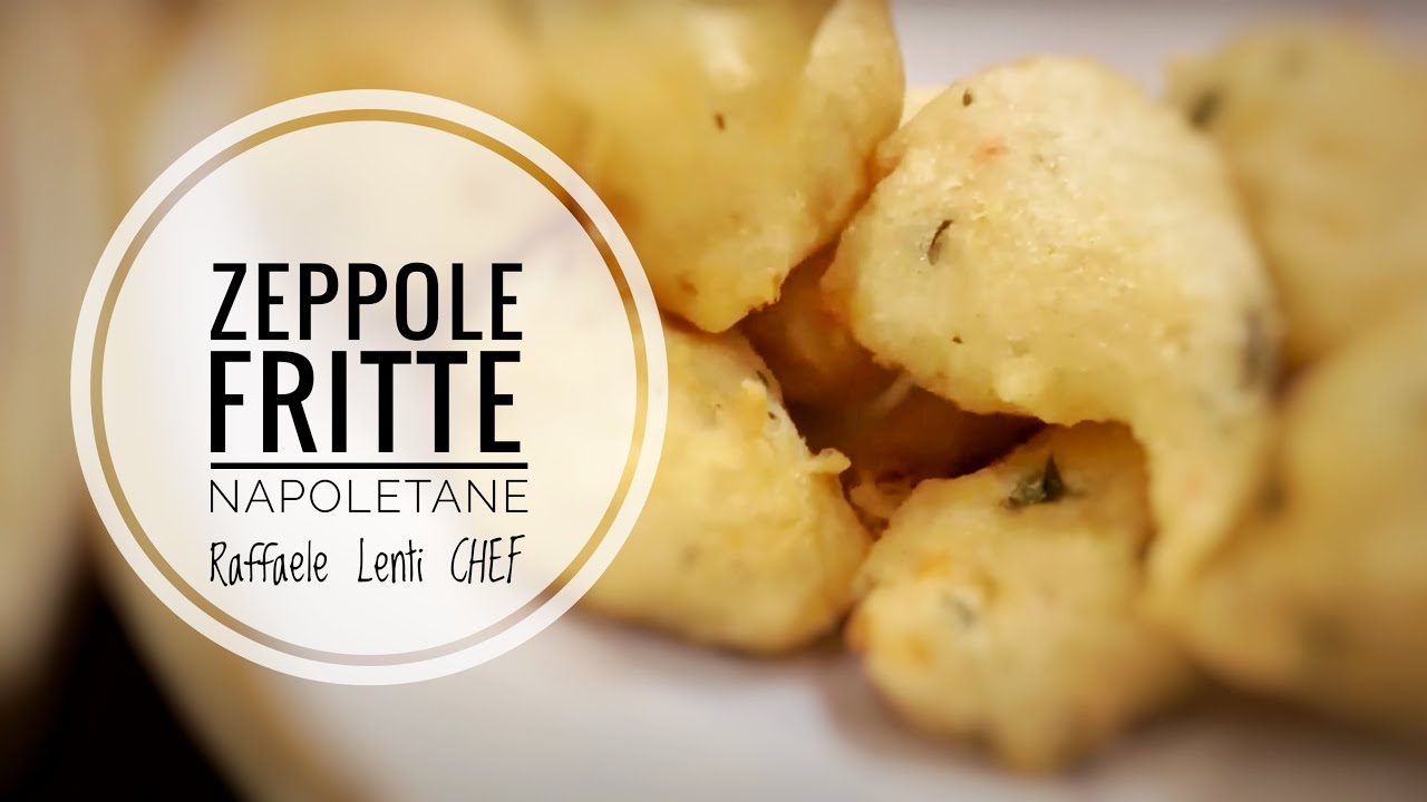 Come fare le ZEPPOLE fritte napoletane 👨🏼‍🍳 Chef Raffaele Lenti